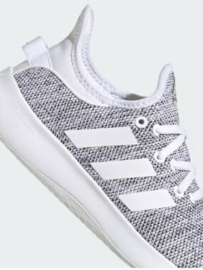 Adidas Cloudfoam Pure SPW Sneakers - Gray w White Stripes size 7, 7.5 #145, 274